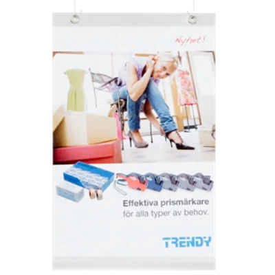 Frihängande plastficka 50x70 cm