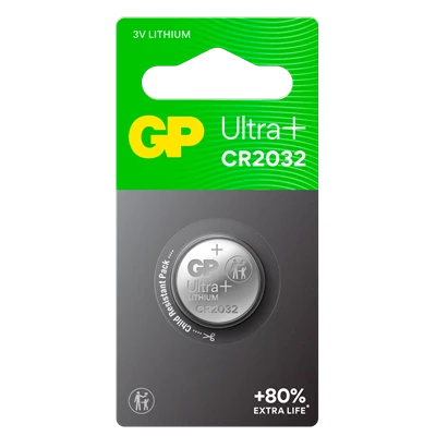 Knappcellsbatteri GP Litium 2032