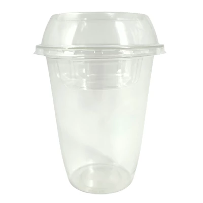 Bägare Delipack RPET 400ml Transparent 800st/kolli
