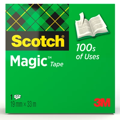 Dokumenttejp Scotch Magic 810 19mm x 33m