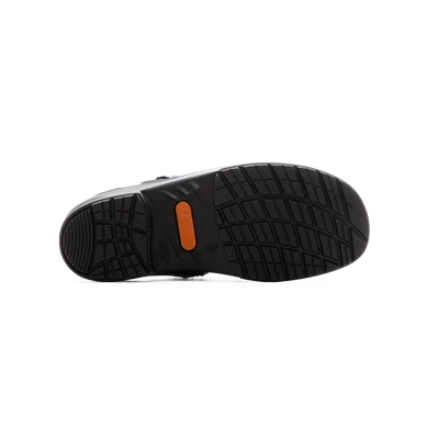 Skyddstoffel Monitor Birka Backstrap Svart strl 43