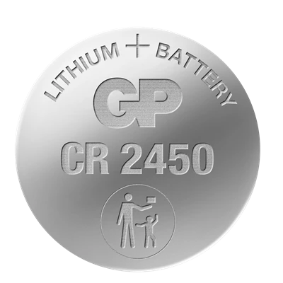 Knappcellsbatteri GP Litium CR2450 10/fp