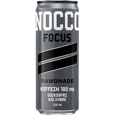 Nocco Focus Ramonade 33cl 24st/kolli