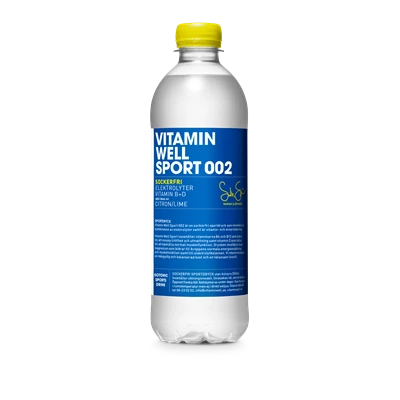 Vitamin Well Sport 002 Sockerfri 50cl 12st/kolli