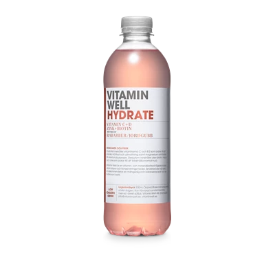 Vitamin Well Hydrate 50cl 12st/kolli