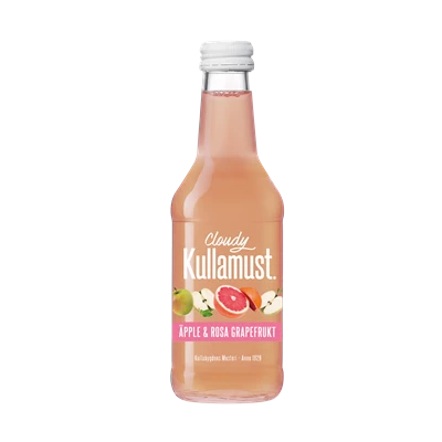 Kullamust Cloudy - Apple/Pink Grape 20x25 cl