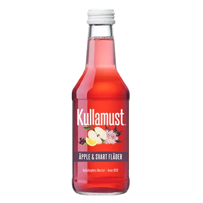 Kullamust 20x25 cl Svart Fläder