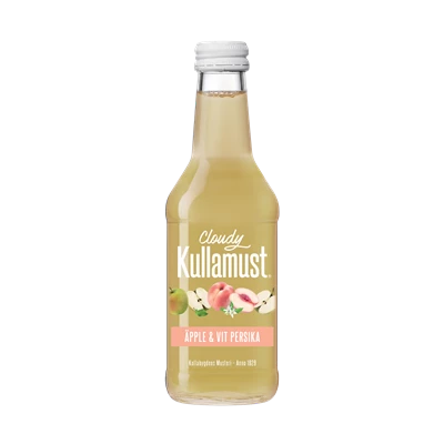 Kullamust Cloudy - Apple/White Peach 20x25 cl