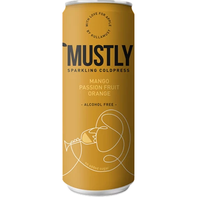 MUSTLY Mango, Passion, Orange 24x33 cl PANT 1 KR