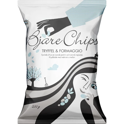 Bjäre Chips Tryffel & Formaggio 18x200g