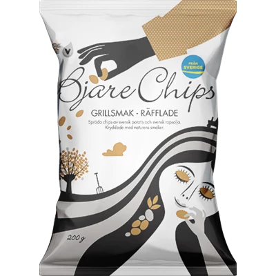 Bjäre Chips Grill 18x200g