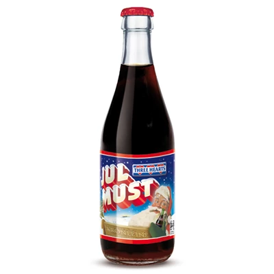 Julmust Three Hearts 33cl RG 20st/kolli