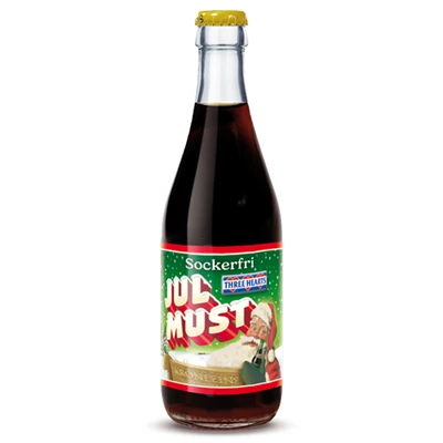 Julmust Light Three Hearts 33 cl RG20st/kolli