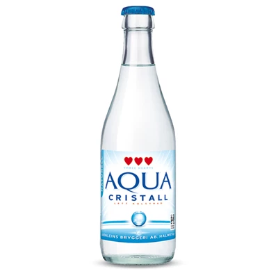 Aqua Cristall Naturell 33cl RG 20st/kolli