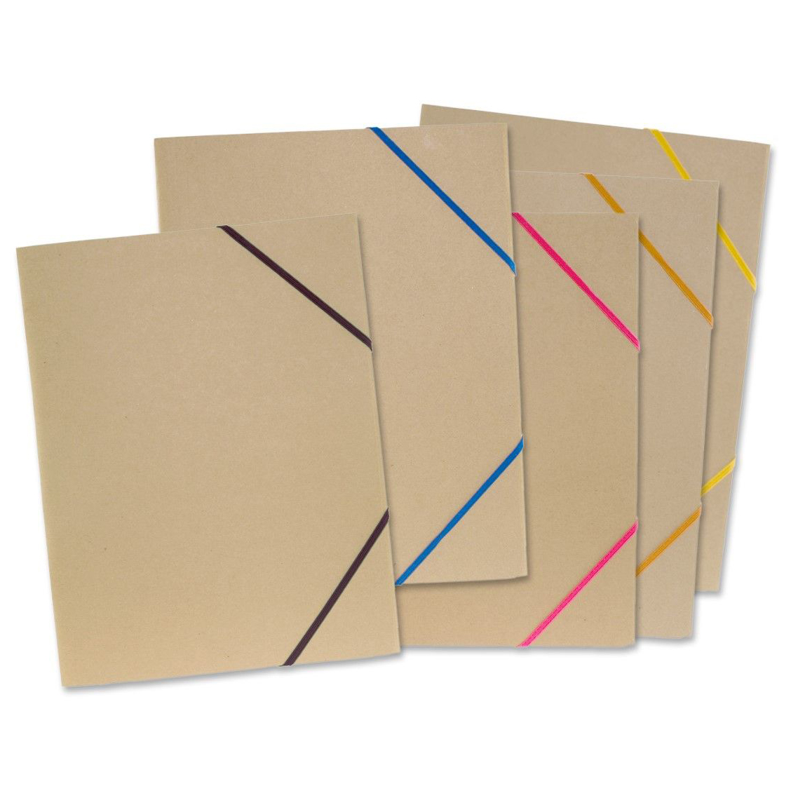 Snoddmapp A4 blandade färger