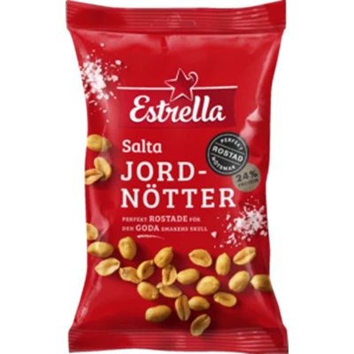 Estrella Jordnötter Salta 28x160g