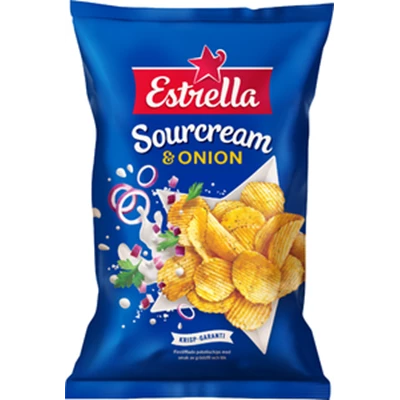 Estrella Sourcream & onion 27x40g