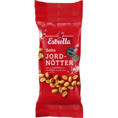Estrella Jordnötter Salta 15x60g
