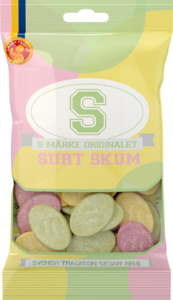 S-märke Påse Sura Skum 14x70 g.