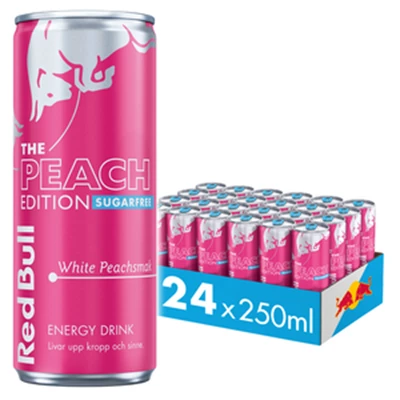 Red Bull Whitepeach 25cl 24st/kolli