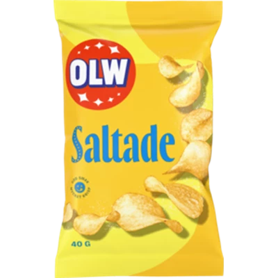Olw Lättsaltade 20x40g