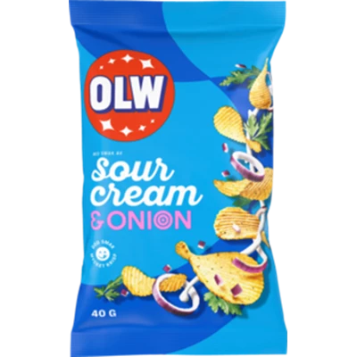 Olw Sourcream&onion 20x40g