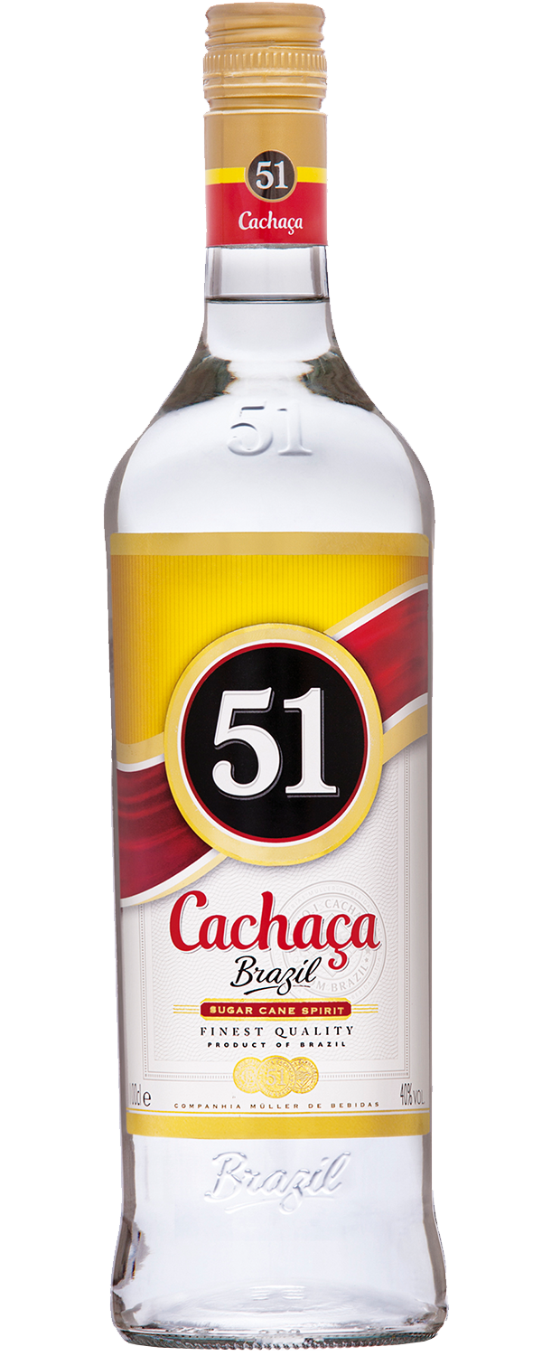 Cachaca 51, 40% 70 cl