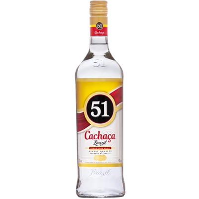 Cachaca 51, 40% 70 cl