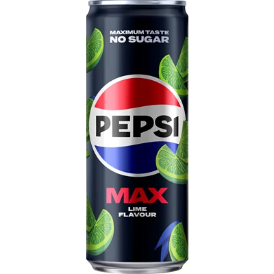 Pepsi Max Lime 33cl Burk Sleek 20st/kolli