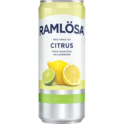 Ramlösa Citrus 33cl Burk 20st/kolli
