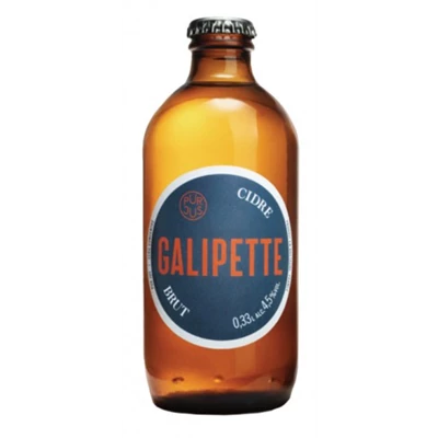 Galipette Cidre Brut 4,5% 24x33 cl