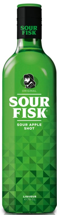 Sour Fisk Äpple 15% 70 cl
