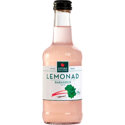 Kivik Lemonad Rabarber/Vanilj EKO 27,5cl 12st