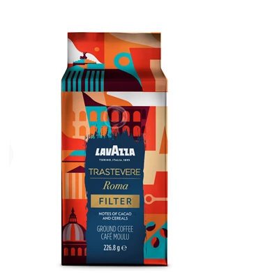 Kaffe Lavazza Trastevere Filter 227g 12st/kolli