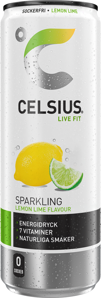 Celsius Citron Lime 35,5cl 24st/kolli
