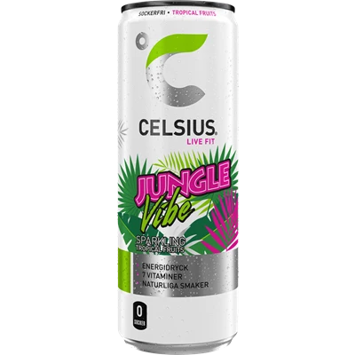 Celsius Jungle Vibe 35,5cl 24st/kolli