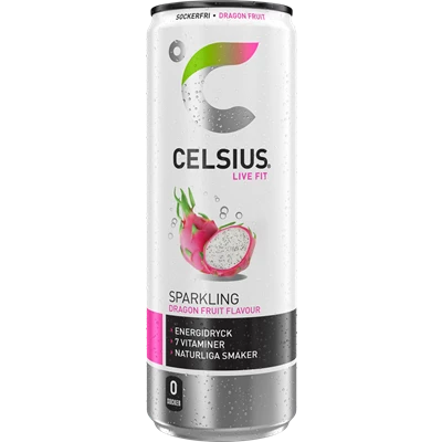 Celsius Dragon Fruit 35,5cl 24st/kolli