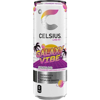 Celsius Galaxy Vibe 35,5cl 24st/kolli
