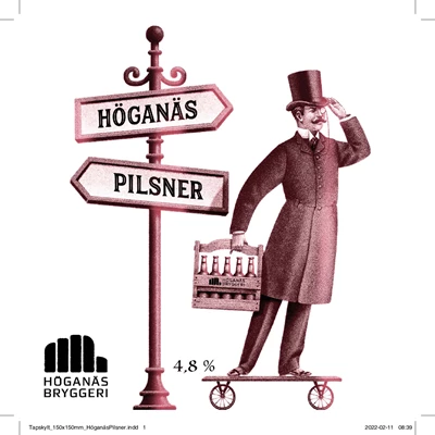Höganäs Pilsner 4,8% 30 L Keykeg