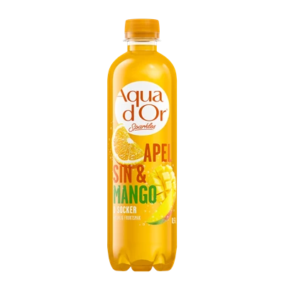 Aqua d'Or Zero Apelsin/Mango 50cl 12st/kolli