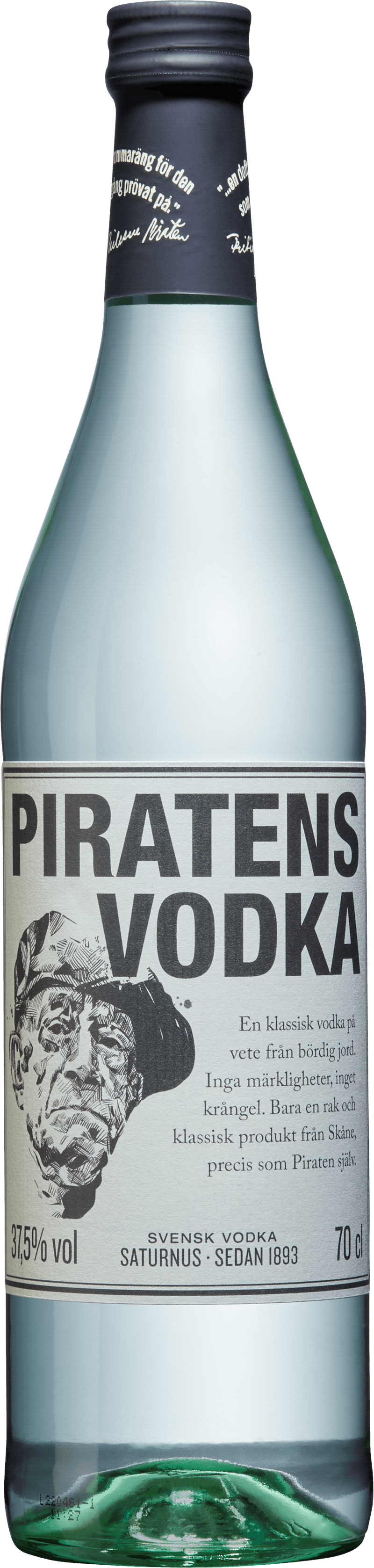 Piratens Vodka 37,5% 70 cl