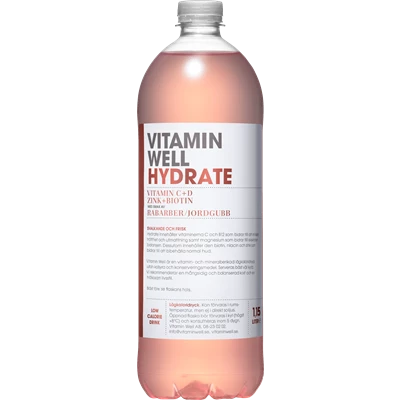 Vitamin Well Hydrate 1,15L 6st/kolli