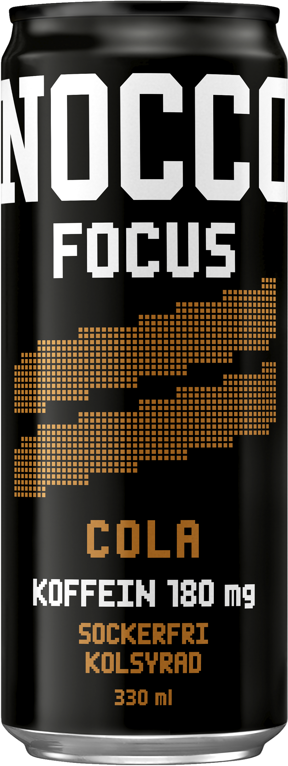 Nocco Focus Cola 33cl Burk 24st/kolli