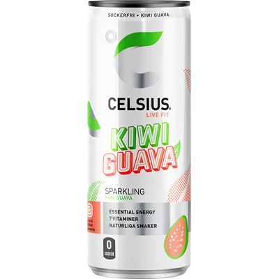 Celsius Kiwi Guava 35,5cl 24st/kolli