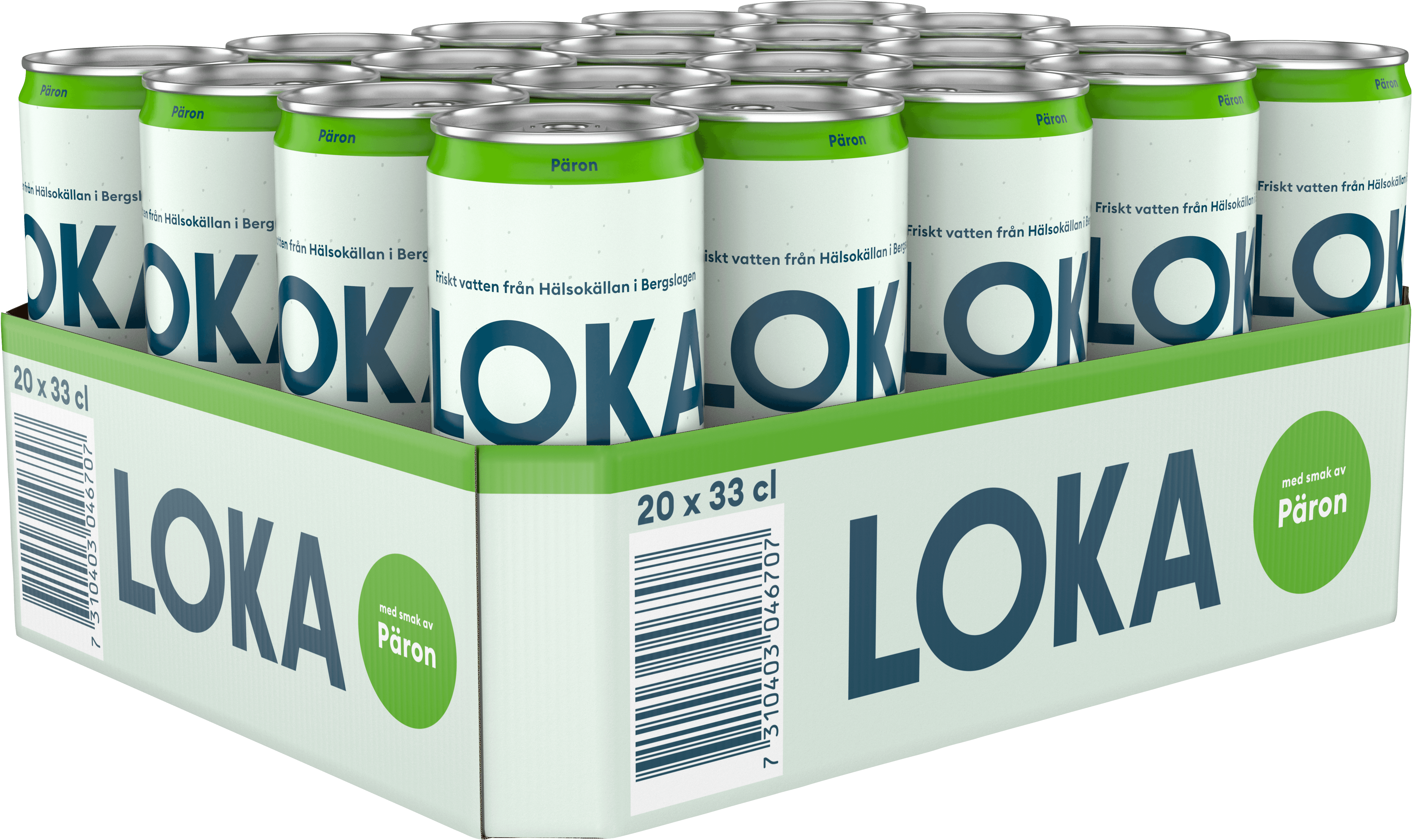Loka Päron 20x33 cl Sleek BRK | Carepa