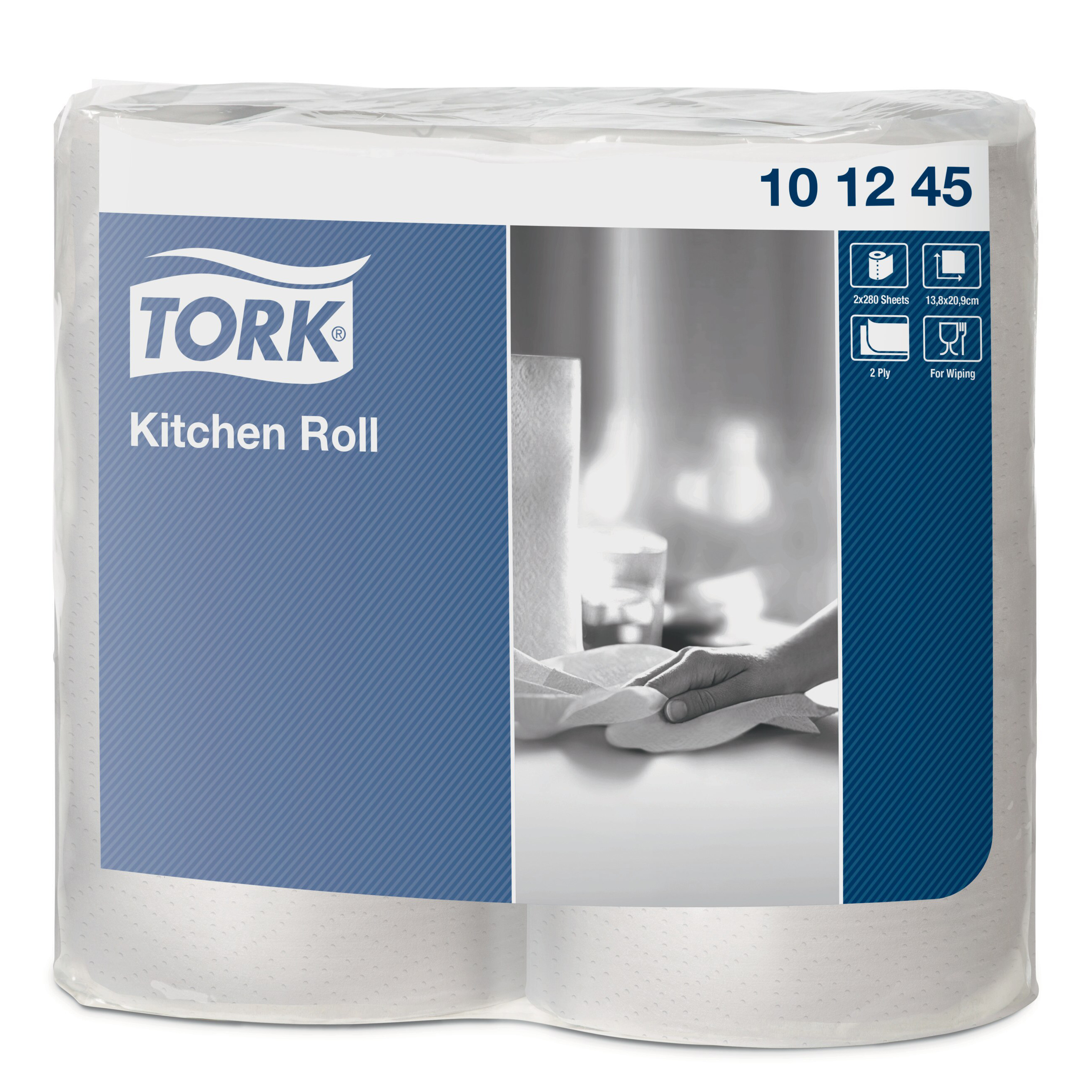 Hushållspapper Tork Advanced 2-lags Vit 14rl/kolli