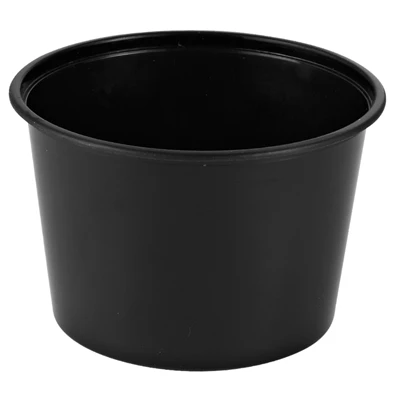 Microskål PP Svart 500st/kolli