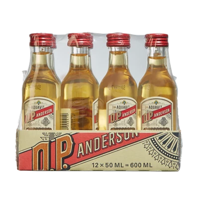 O.P. Anderson Aquavit 12x5 cl