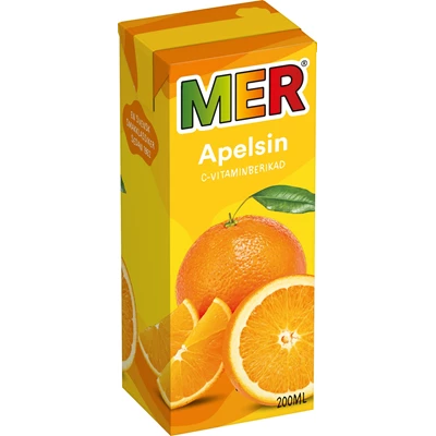 MER Apelsin 20cl Tetra Brick 30st/kolli