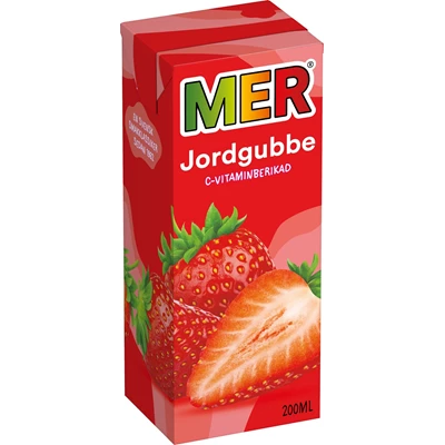 MER Jordgubb 20cl Tetra Brick 30st/kolli